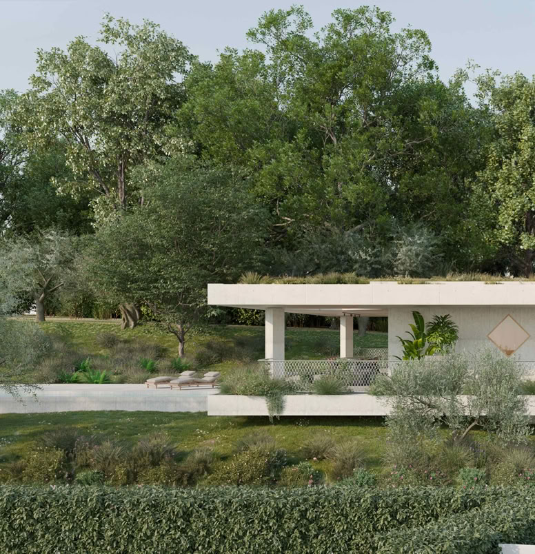 Villa sulla Soglia a Soiano del Lago: villa contemporanea di MIDE architetti tra calcestruzzo, legno, piscina e paesaggio della Valtenesi.